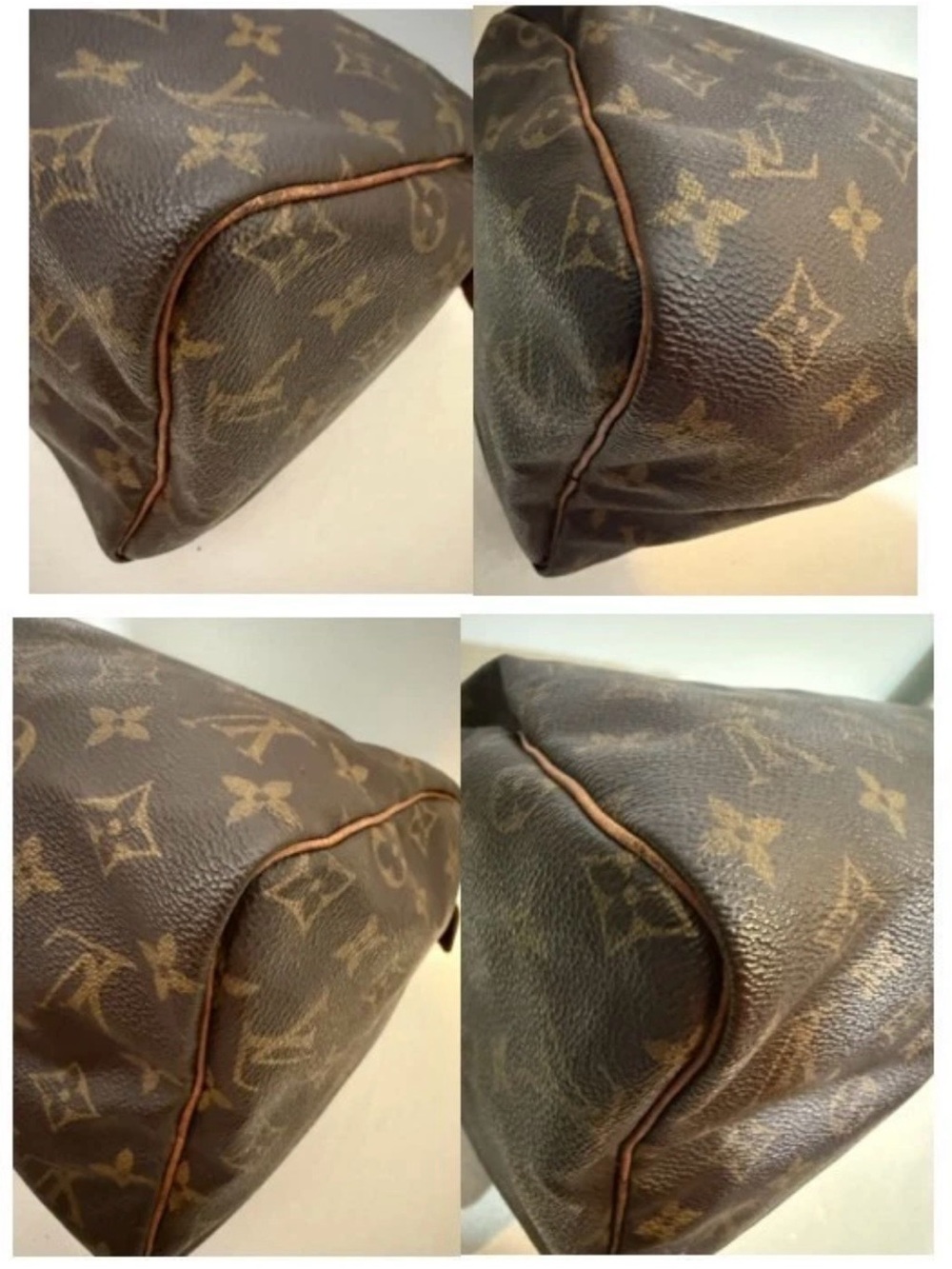 Louis Vuitton Speedy 30 Brown Monogram Satchel With Lock & Key - Picture 8 of 17